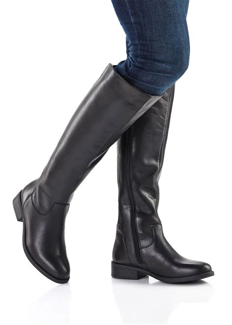 stiefel mit weitem schaft damen